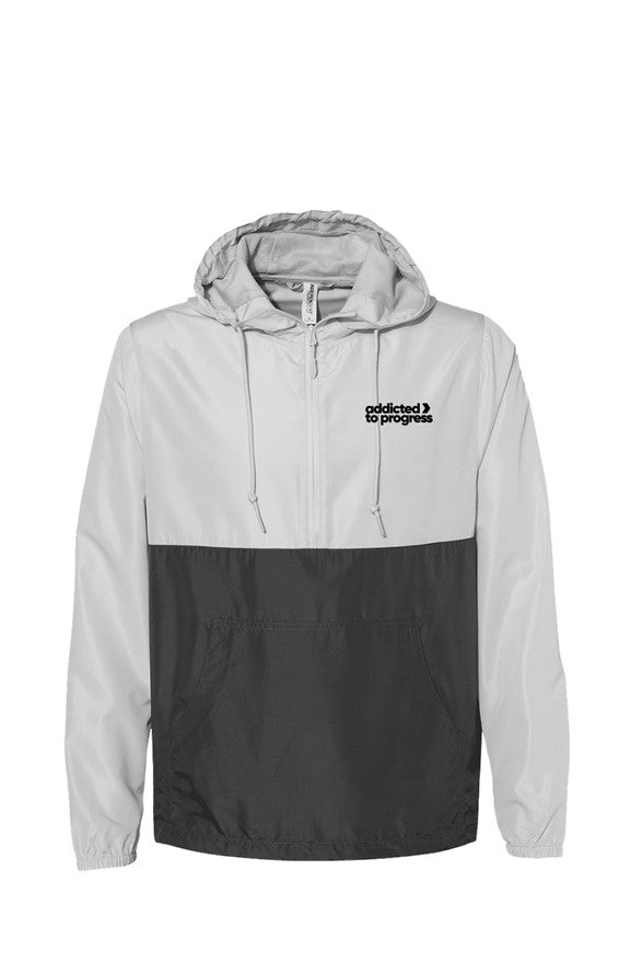ATP Lightweight Quarter Zip Pullover Windbreaker black