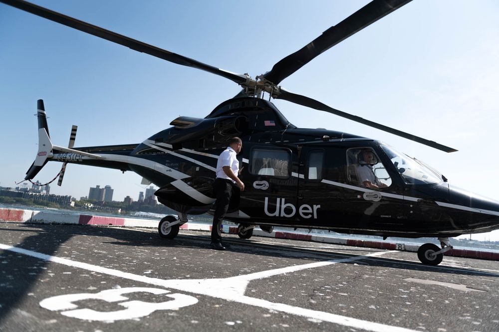 Uber’s $200 helicopter taxi: Manhattan to JFK airport in 8 minutes flat
