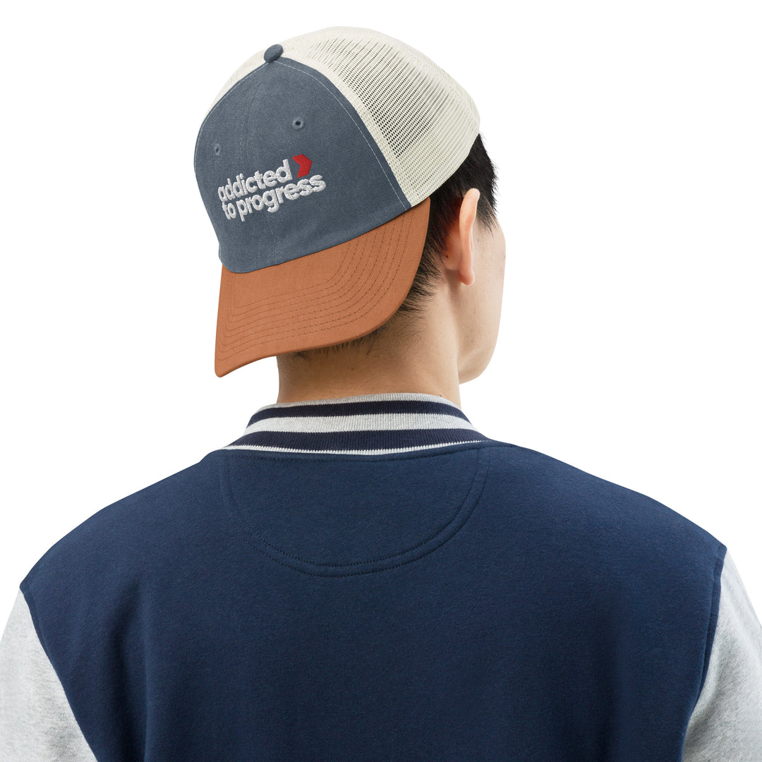 ATP Tri-color Snapback Trucker Hat