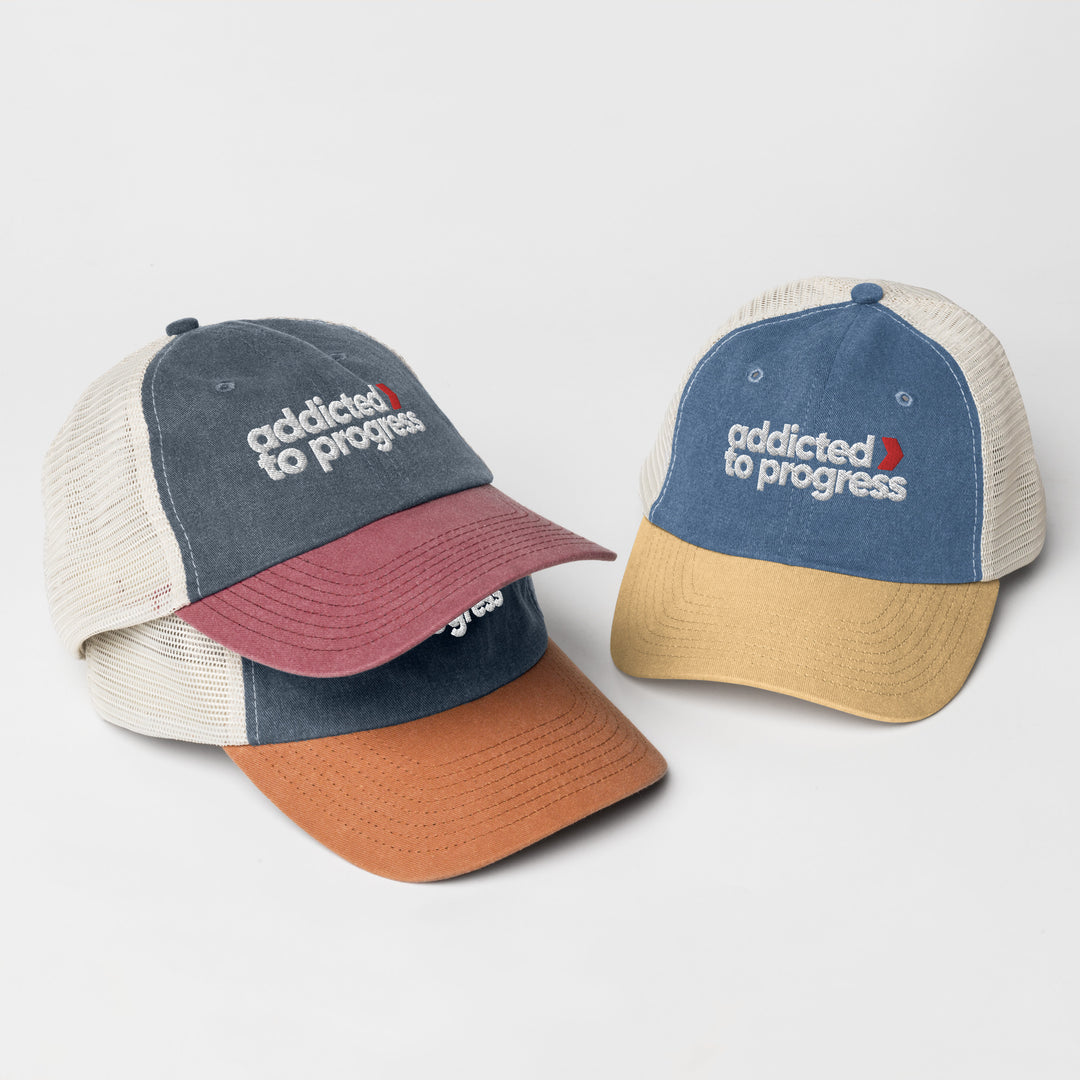ATP Tri-color Snapback Trucker Hat