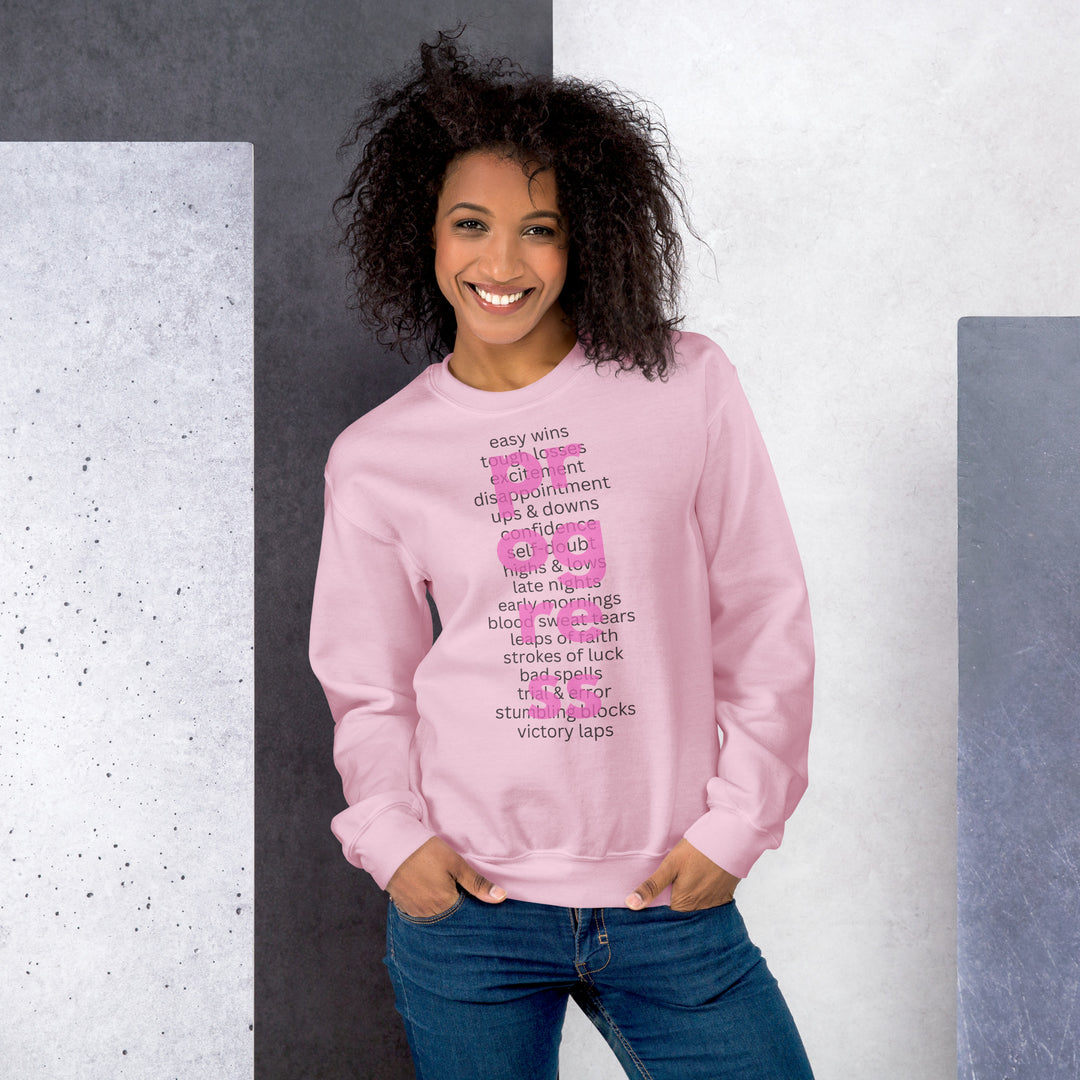 Women's What's Behind Progress Sweatshirt