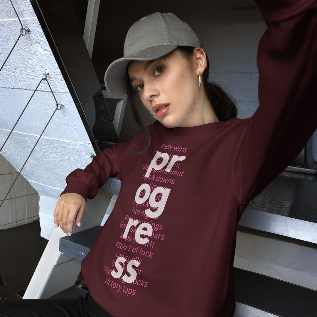 Women's What's Behind Progress Sweatshirt