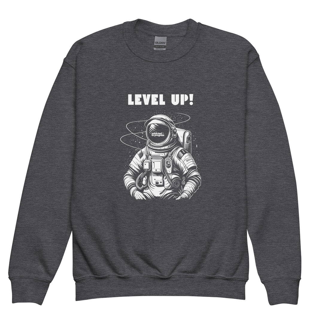 Unisex Big Kids Level Up Sweatshirt