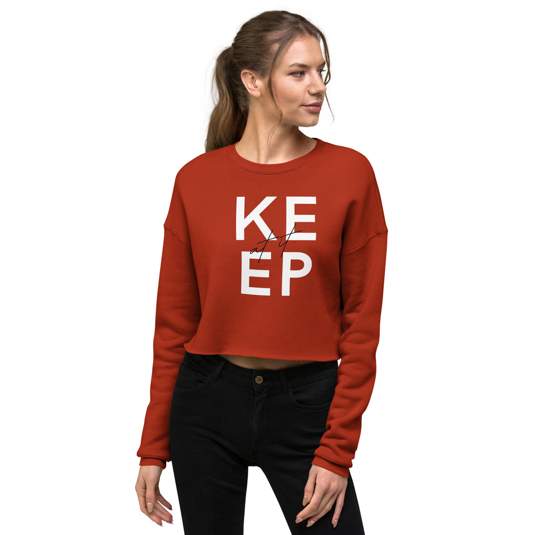 Women’s Keep At It Crop Sweatshirt