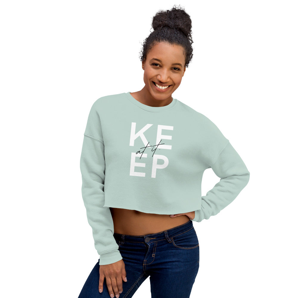 Women’s Keep At It Crop Sweatshirt