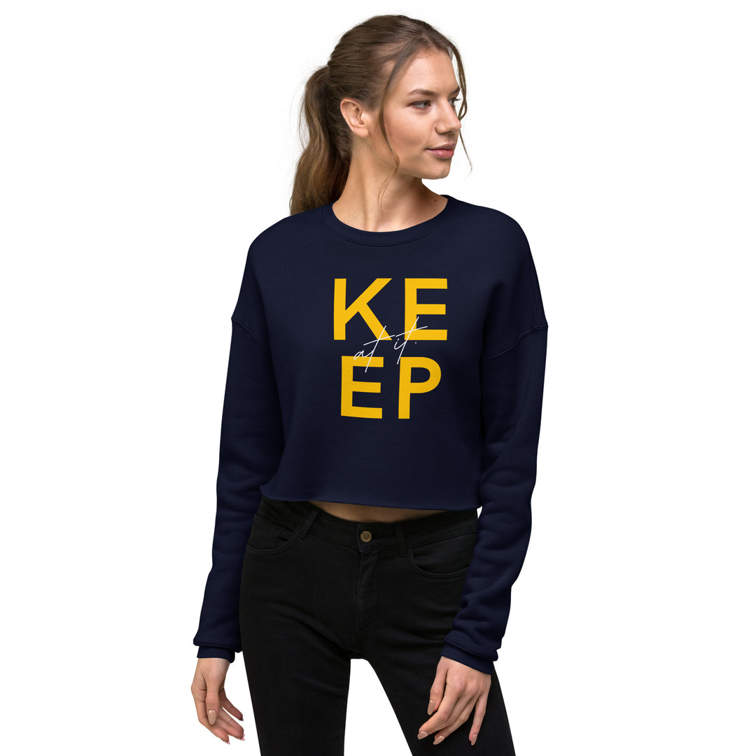 Women’s Keep At It Crop Sweatshirt
