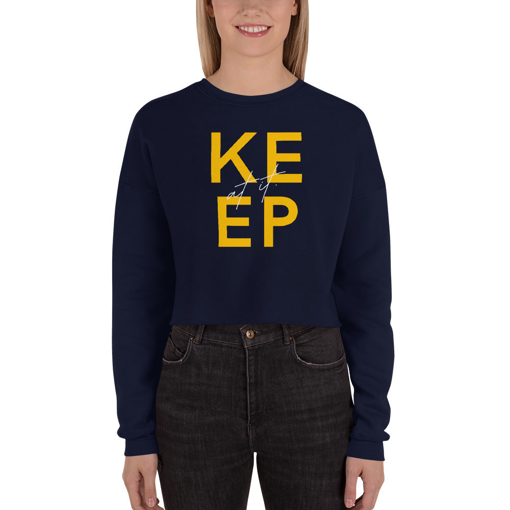 Women’s Keep At It Crop Sweatshirt