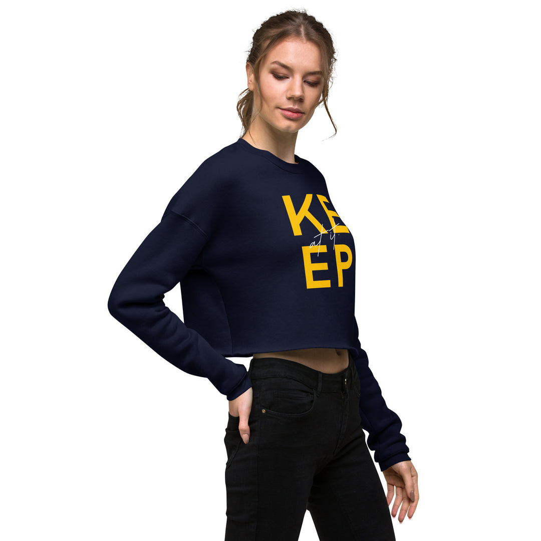 Women’s Keep At It Crop Sweatshirt